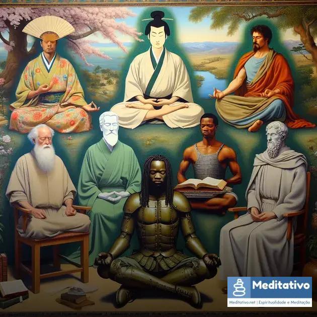 Grandes Figuras Históricas e a Prática da Meditação