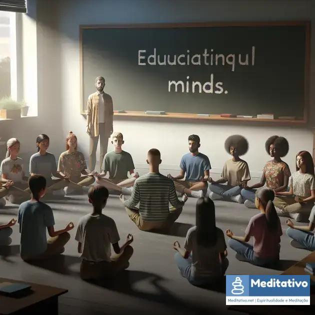 Integrando a Prática de Meditação no Currículo Escolar