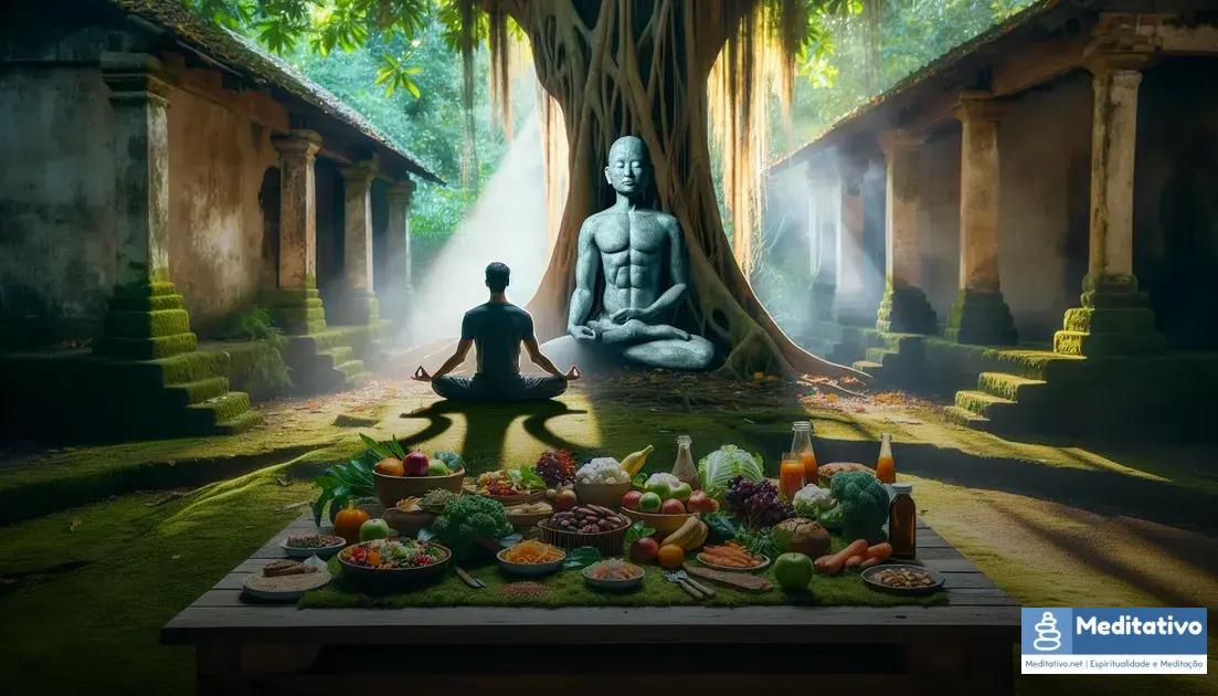 Os Efeitos da Meditação na Digestão e Absorção de Nutrientes